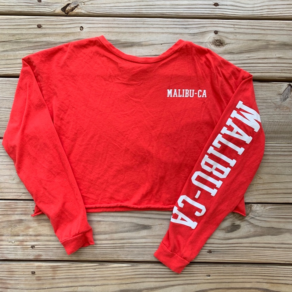 Long Sleeve Crop Top